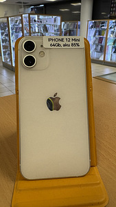 iPhone 12 Mini 64GB White väga heas seissukorras (1 foto / 2)