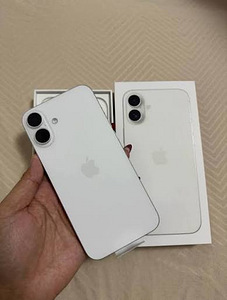 Apple iPhone 16 White 128GB nagu uus!Aku 100% cycle count 3 (1 foto / 1)