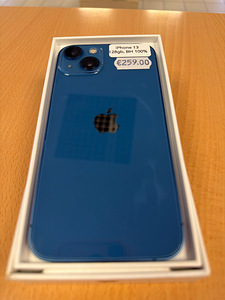 iPhone 13 128Gb Blue heas korras (2 foto / 5)