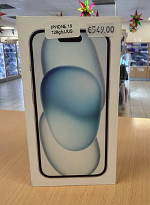 UUS iPhone 15 128Gb Blue (1 foto / 1)