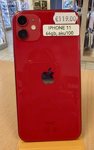 iPhone 11 64Gb Red Heas korras (1 foto / 1)