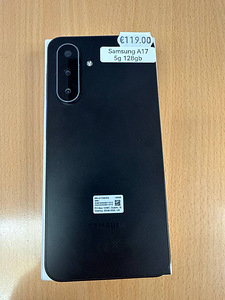 Samsung Galaxy A17 5G 128Gb black v heas korras (1 foto / 1)