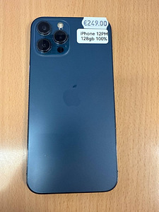 iPhone 12 Pro Max 128Gb Blue heas seissukorras (1 foto / 2)