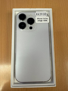 iPhone 14 Pro 256Gb Silver в отличном состоянии (1 фото из 1)