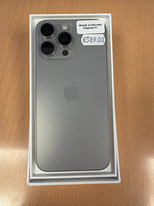 iPhone 15 Pro Max 256Gb Natural titanium v heas korras (1 foto / 1)