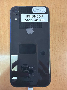 iPhone XR 64Gb Black heas korras (1 foto / 1)