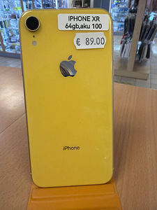 iPhone XR 64Gb Yellow v heas korras (1 foto / 1)