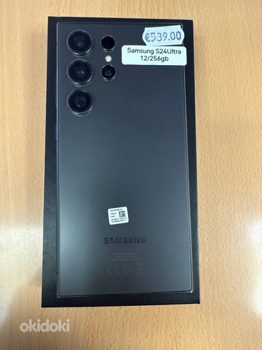 Samsung Galaxy S24 Ultra 12/256Gb Black Titanum v heas korra