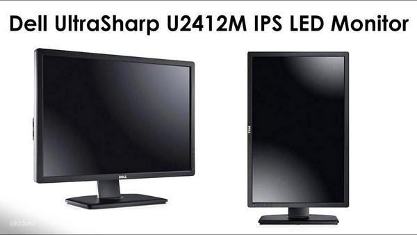 2 монитора Dell UltraSharp 24 дюйма — U2412M (фото #1)