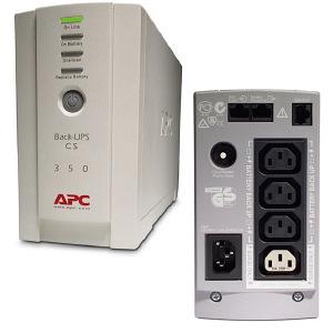 APC Back-Ups 350 с аккумулятором (1 фото из 2)