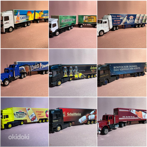 Модели грузовиков 170шт. (фото #7)