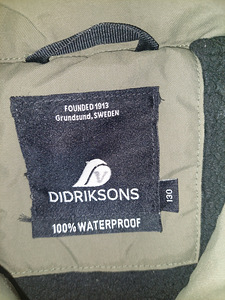 Didriksons poiste jope 130 suurus (2 foto / 3)