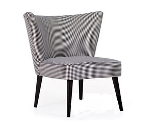 Tugitool TMS (75x69x68) must-valge (2 foto / 4)