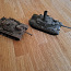 Пластиковые модели танков и модель корабля (фото #1)