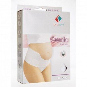 Rasedate toetav vöö/bandaaz - GERDA (valge) (3 foto / 3)