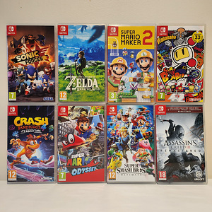 Nintendo Switch mängud (13 mängu, 10€-45€)