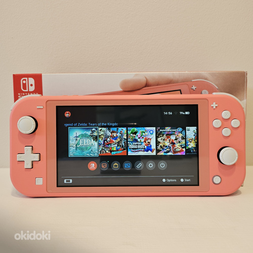 Nintendo Switch Lite CFW + 35 игр + 512 ГБ SD (фото #2)