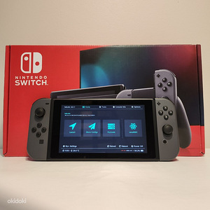 Nintendo Switch V2 CFW + 35 игр + 256GB SD (2 фото из 2)