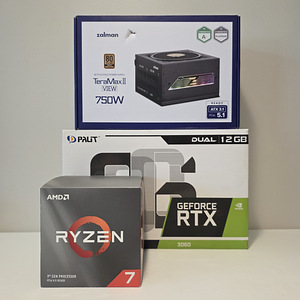 Игровой компьютер | Ryzen 7 3700X RTX 3060 (12GB) (4 фото из 5)