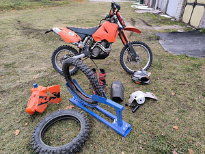 Aastaringselt sõidetav KTM 525sx, arvel (2 foto / 3)