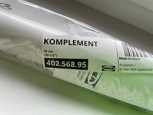 Riidepuutoru KOMPLEMENT Ikea (1 foto / 2)