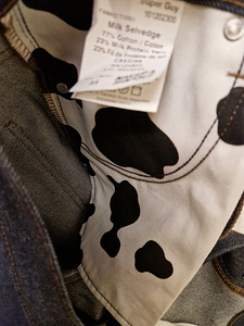 NAKED & FAMOUS DENIM Jeans Super Guy - Milk Selvedge (7 foto / 10)