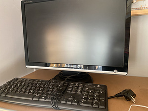 Monitor, klaviatuur