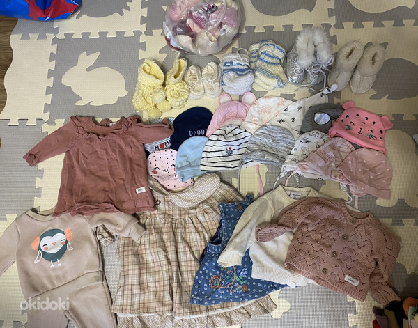Продам три пакета детской одежду 62-68р (фото #8)