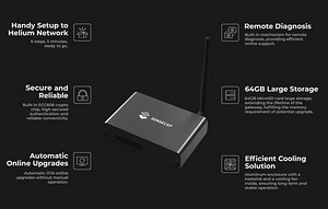 HELIUM майнер sensecap M1 EU868 LoRaWan (3 фото из 3)