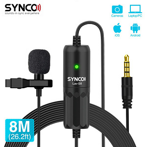 Synco Lav-S8 / BOYA mitmesuunaline lavalier mikrofon uus (4 foto / 10)