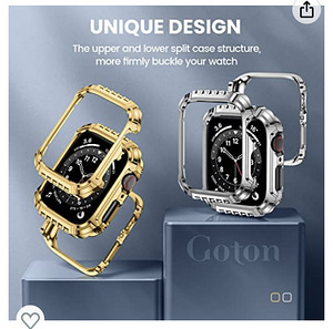 Müüa apple watch luxury case 44mm (kuldne) (5 foto / 8)