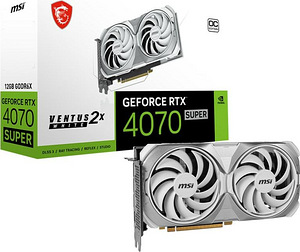 MSI GeForce RTX 4070 Super 12G VENTUS 2X WHITE OC