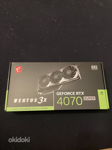 MSI GeForce RTX 4070 SUPER VENTUS 3X OC 12G GDDR6X (foto #1)