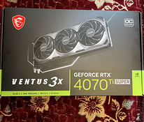 MSI GeForce RTX 4070 Ti SUPER 16G VENTUS 3X OC GDDR6X