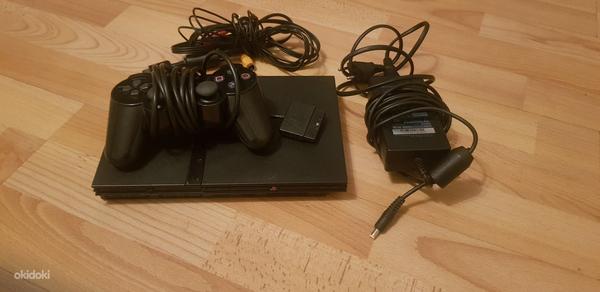 Продать приставку PlayStation 2 Slim + Remote | (фото #1)