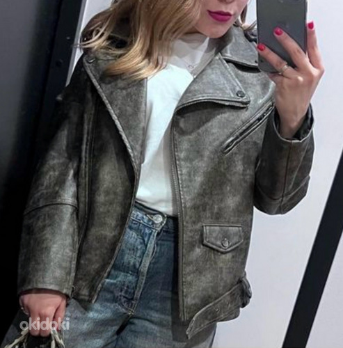 Nahktagi Bershka S suurus