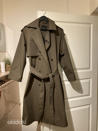 Massimo Dutti uus oversized trenchcoat, S suurus