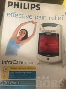Infrapuna-lamp phillips infracare infrared light 200w (1 foto / 1)