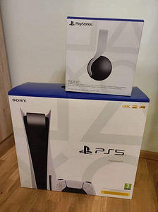 PlayStation 5 Disc Edition + Sony PULSE 3D Wireless
