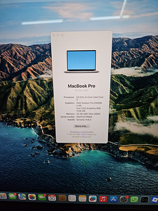 MacBook Pro 16” intel I7 32GB 2019 (4 foto / 9)