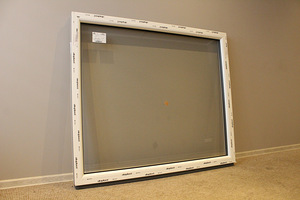 Mitteavatav plastic (PVC) aken, laiusega 1400 mm (2 foto / 6)