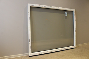 Mitteavatav plastic (PVC) aken, laiusega 1600 mm (1 foto / 5)