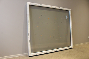 Mitteavatav plastic (PVC) aken, laiusega 1600 mm (2 foto / 5)