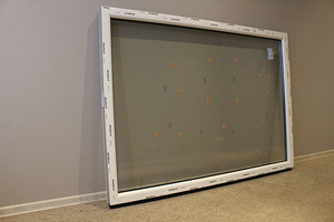Mitteavatav plastic (PVC) aken, laiusega 1800 mm (1 foto / 5)