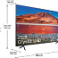 Samsung 55 "TU7100 HDR Smart 4K TV (фото #3)
