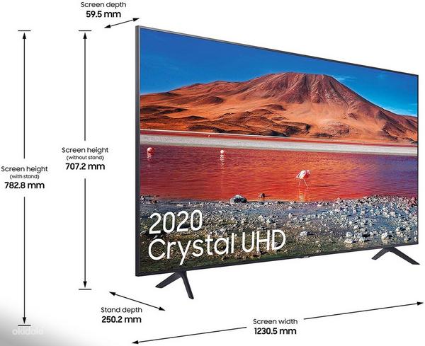 Samsung 55 "TU7100 HDR Smart 4K TV (фото #3)