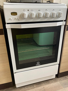 Indesit elektriahjuga gaasipliit 50cm (1 foto / 5)