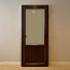 PVC entrance doors in stock (outside color – mahogany) (foto #1)