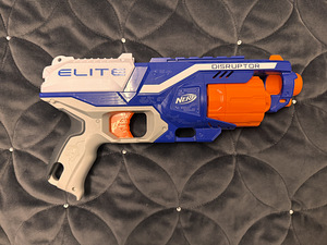 NERF Disruptor Elite Blaster - 6-Dart Rotating Drum (1 foto / 1)