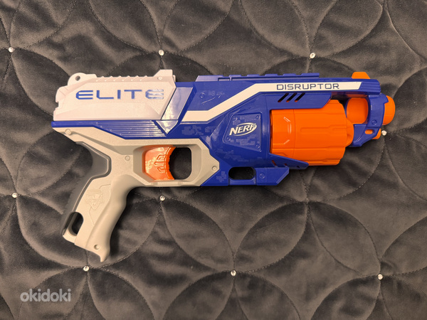 NERF Disruptor Elite Blaster - 6-Dart Rotating Drum
